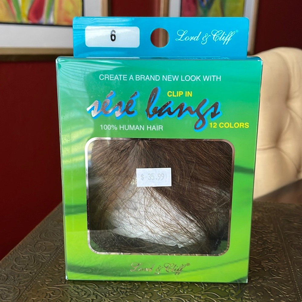 Clip on bangs